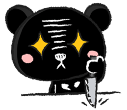 Kuro and Shiro - The Bears sticker #3872794