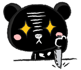 Kuro and Shiro - The Bears sticker #3872794