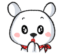 Kuro and Shiro - The Bears sticker #3872796