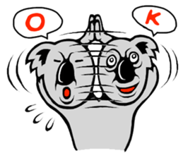 The long-faced KOALA Part5 sticker #3872890