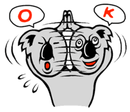 The long-faced KOALA Part5 sticker #3872890
