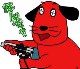 RED DOG sticker #3873475