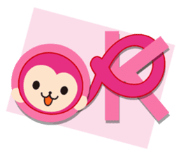 Pinky Monkey & Fresh Monkey sticker #3873488