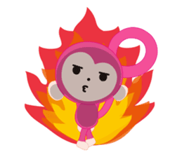 Pinky Monkey & Fresh Monkey sticker #3873491