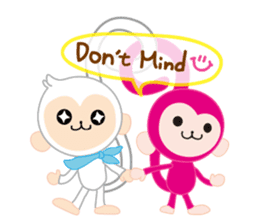 Pinky Monkey & Fresh Monkey sticker #3873517