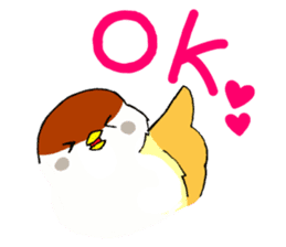 Everyday life of sparrow sticker #3874407