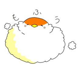 Everyday life of sparrow sticker #3874419