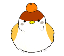 Everyday life of sparrow sticker #3874420