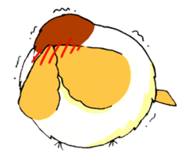 Everyday life of sparrow sticker #3874422