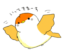 Everyday life of sparrow sticker #3874425