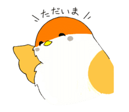 Everyday life of sparrow sticker #3874428