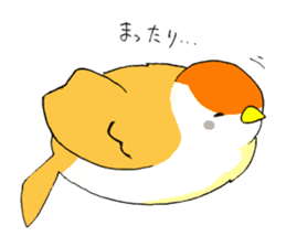 Everyday life of sparrow sticker #3874442