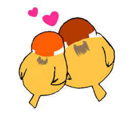 Everyday life of sparrow sticker #3874443