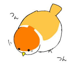 Everyday life of sparrow sticker #3874445