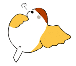 Everyday life of sparrow sticker #3874446