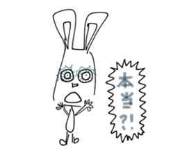 I even this mama rabbit sticker #3875498