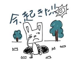 I even this mama rabbit sticker #3875504