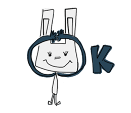 I even this mama rabbit sticker #3875517