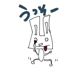 I even this mama rabbit sticker #3875522