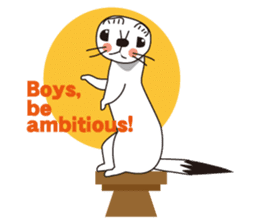 Angels,animals and plants in Hokkaido sticker #3875807