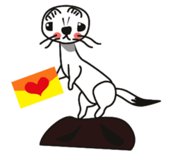 Angels,animals and plants in Hokkaido sticker #3875810