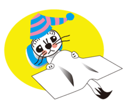 Angels,animals and plants in Hokkaido sticker #3875812