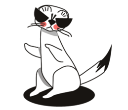 Angels,animals and plants in Hokkaido sticker #3875815