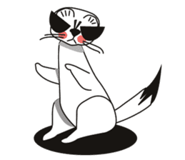 Angels,animals and plants in Hokkaido sticker #3875815