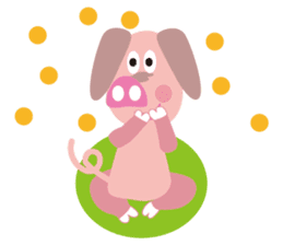 Angels,animals and plants in Hokkaido sticker #3875840