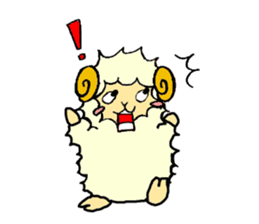 Sheep the mary sticker #3876529