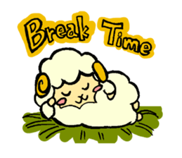 Sheep the mary sticker #3876533
