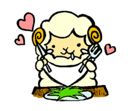 Sheep the mary sticker #3876535