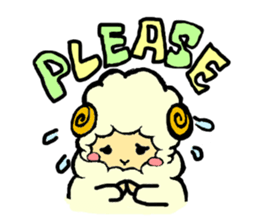 Sheep the mary sticker #3876549