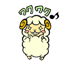 Sheep the mary sticker #3876552