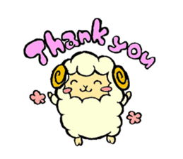 Sheep the mary sticker #3876553