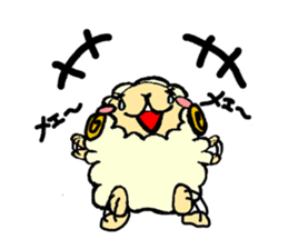 Sheep the mary sticker #3876558