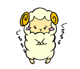 Sheep the mary sticker #3876559