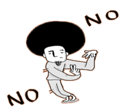 go with afuro sticker #3876821