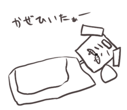 bog square sticker #3876890