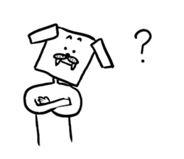 bog square sticker #3876898