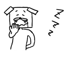 bog square sticker #3876912