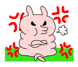 Cute or Monstrous ? rabbit sticker #3877132