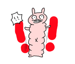 Cute or Monstrous ? rabbit sticker #3877153