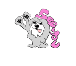 Totty of Shihtzu sticker #3877231