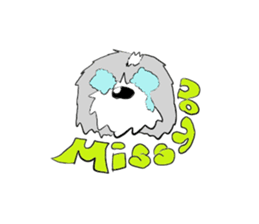 Totty of Shihtzu sticker #3877233