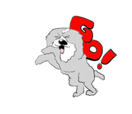 Totty of Shihtzu sticker #3877239