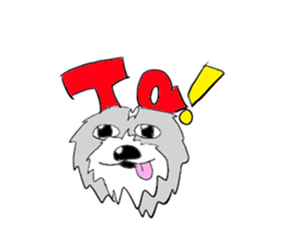 Totty of Shihtzu sticker #3877246