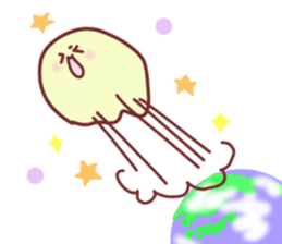 Drooping eyebrows cream-filled roll2 sticker #3877379