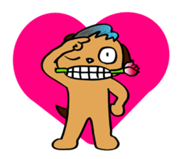 The funky dog 2 sticker #3877984