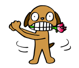 The funky dog 2 sticker #3877985